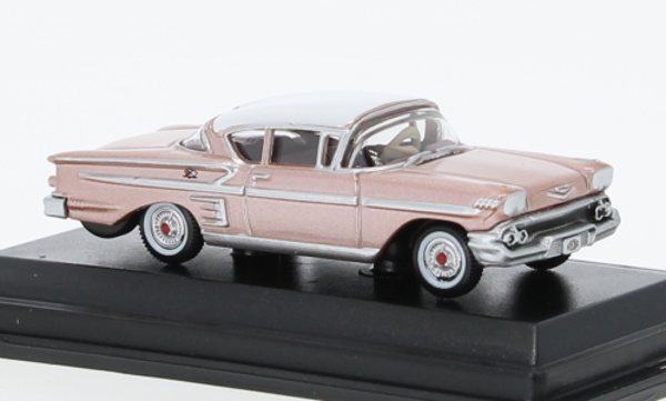 Oxford Chevrolet Impala Sport Coupe 1958 Cay Coral/Snowcrest White – 1:87 – 87CIS58001