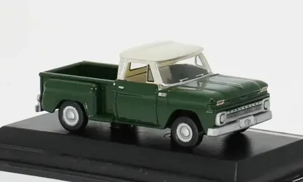 Oxford Chevrolet Stepside Pickup 1965 Dark Green/Ivory – 1:87 HO – 87CP65008