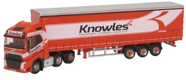 Oxford Diecast Volvo FH4 Curtainside Knowles 1:148 | NVOL4003