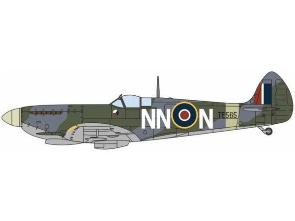 Oxford Diecast Spitfire IXe RAF No.310 (Czech) Sqn Manston – 1:72 Modelvliegtuig (AC123)