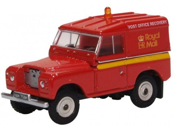 OXFORD Land Rover SERIES IIA SWB HARD TOP Royal Mail (PO RECOVERY) 1:76 76LR2AS002