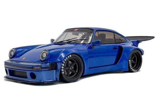 Porsche 911 KS-R '24, blauw metallic 1:18 Solido 1810503