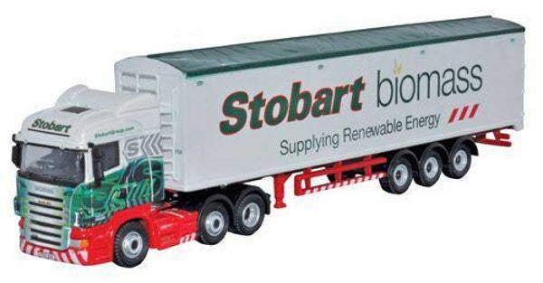 Oxford Diecast Scania Highline Walking Floor Eddie Stobart Biomass - 1:76 SHL01WF