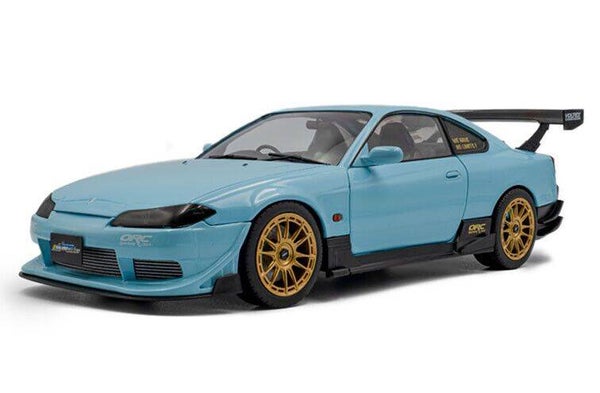 Solido Nissan Silvia S15 Spec‑R Aero Works ’99 – Blauw – 1:18 – 1812204