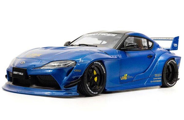Solido Toyota GR Supra Liberty Walk ’25 – Blauw Metallic – 1:18 – 1815503