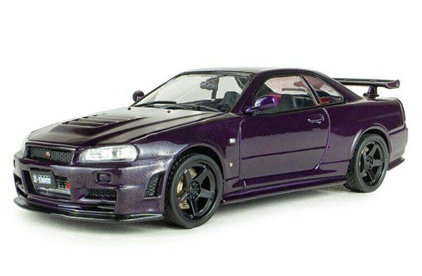 Solido Nissan Skyline R34 GT‑R Z‑Tune ’99 – Midnight Purple – 1:43 – 4318201