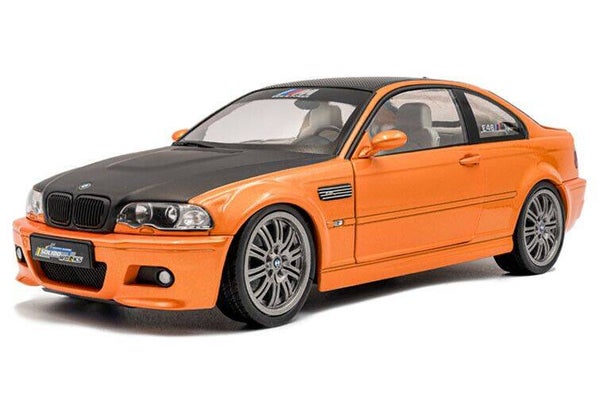 Solido BMW M3 (E46) Coupé Works ’00 – Oranje – 1:18 Diecast Modelauto (1806509)