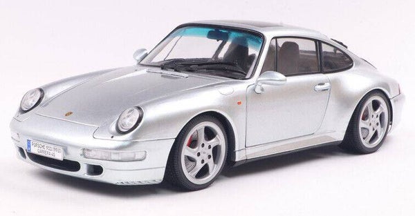 Solido Porsche 911 (993) 4S ’96 – Zilver – 1:18 Diecast Modelauto (1810103)