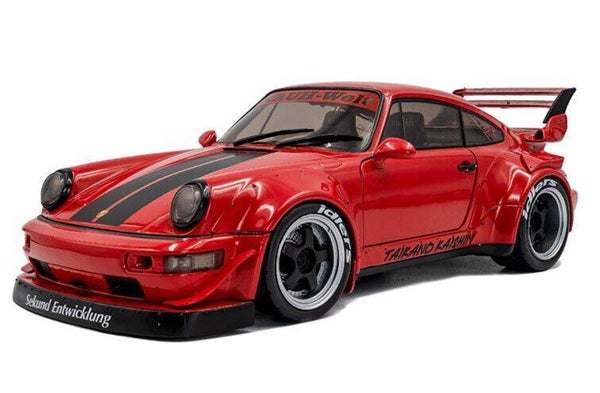 Solido Porsche 911 RWB Bodykit Taikano Kaishin 2024 Rood 1:18 1807514