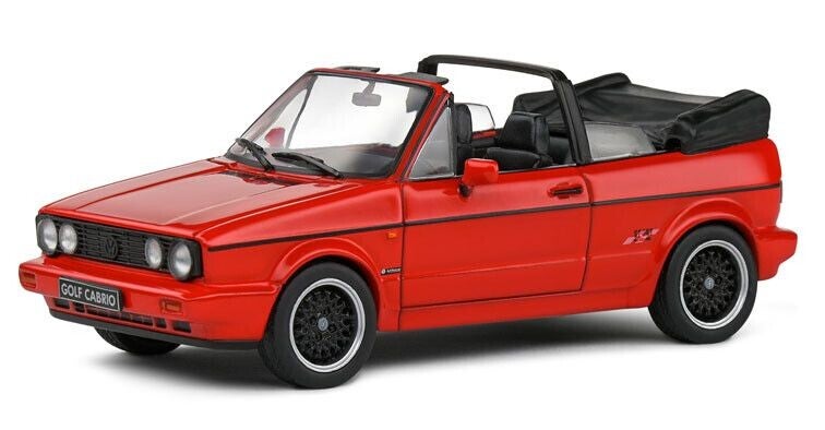 Solido Volkswagen Golf I Cabrio Sportline – 1992 – Rood – 1:43 – 4315801