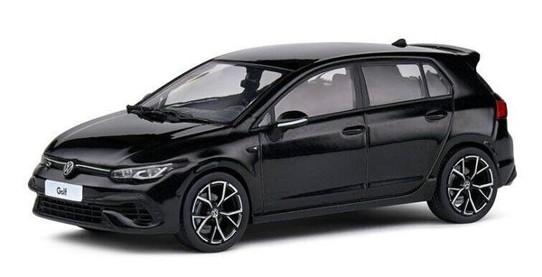 Solido VW Golf VIII R ’22 Zwart – 1:43 – Modelauto 4311803