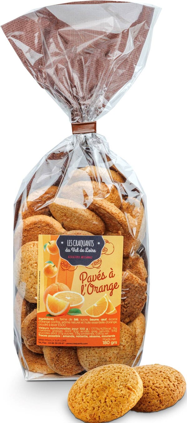Pavés à l’orange