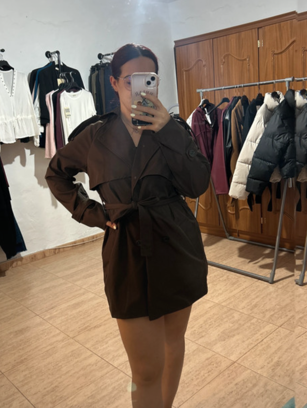 Chaqueta gabardina