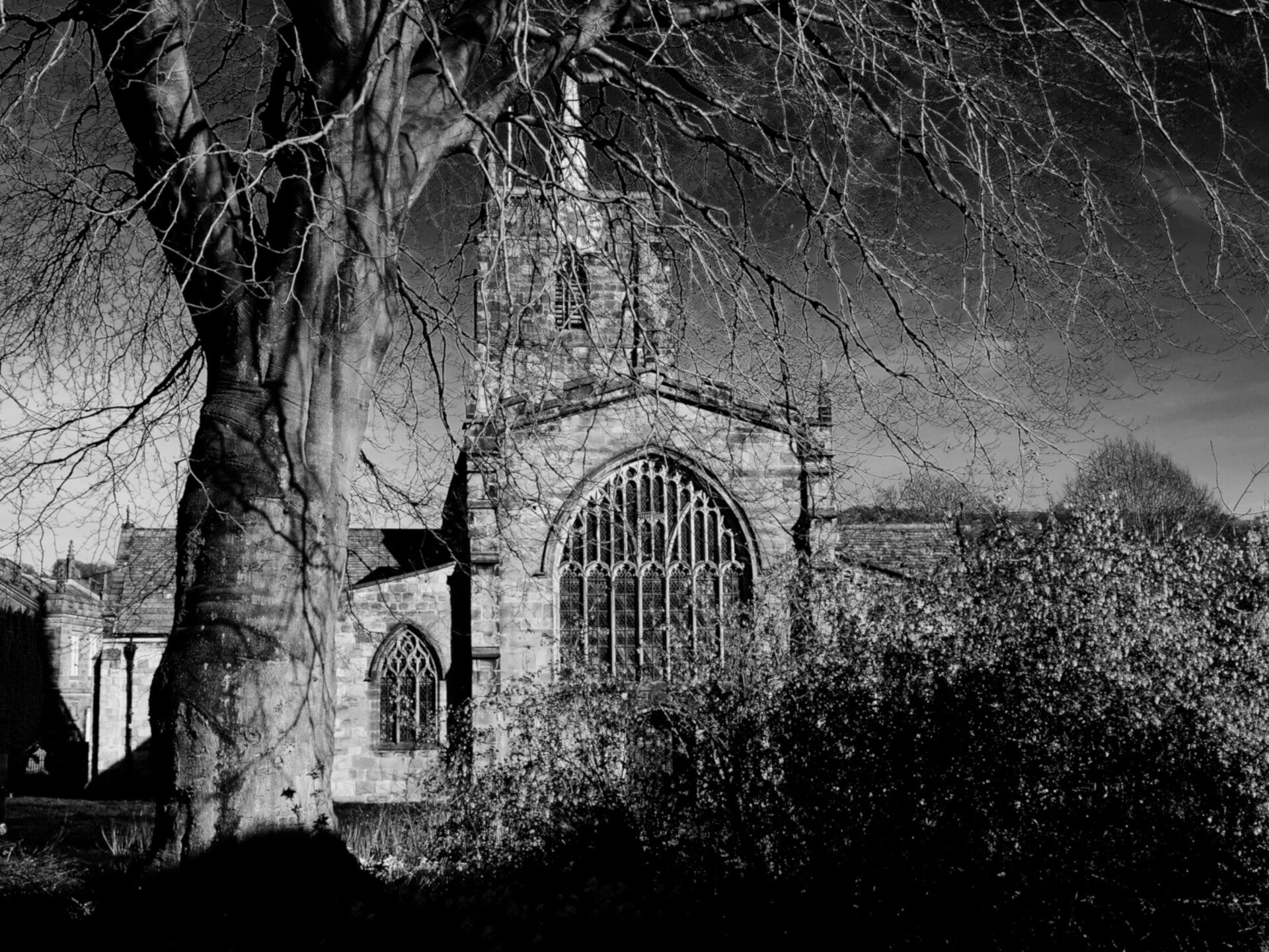 St Mary's Church Wirksworth - Greeting Card