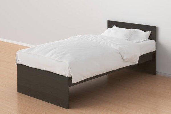 Bed inclusief latenbodem en matras