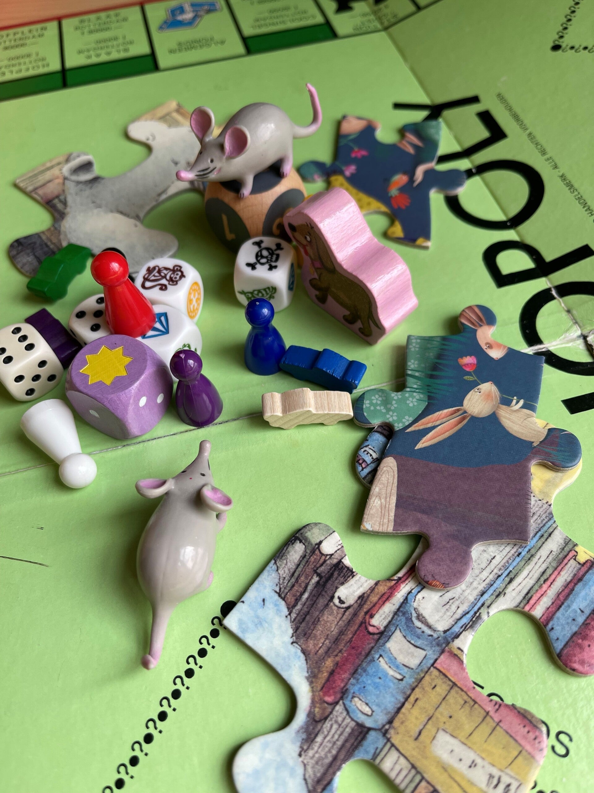 Assortiment spelletjes