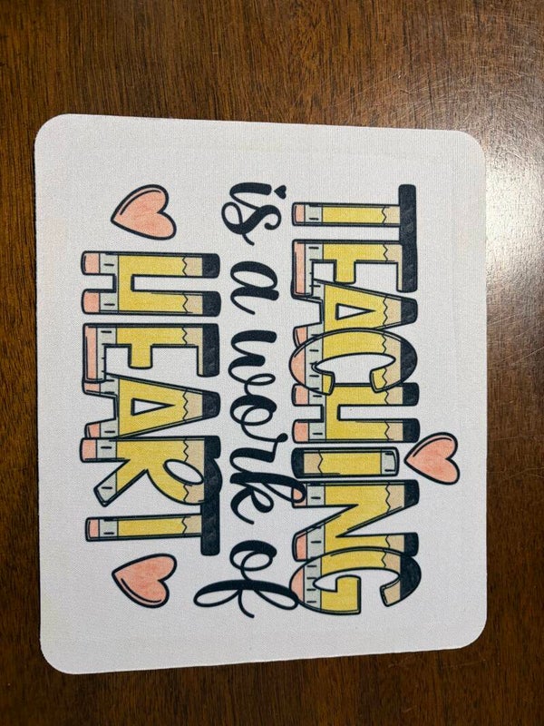 mousepad teacher quote