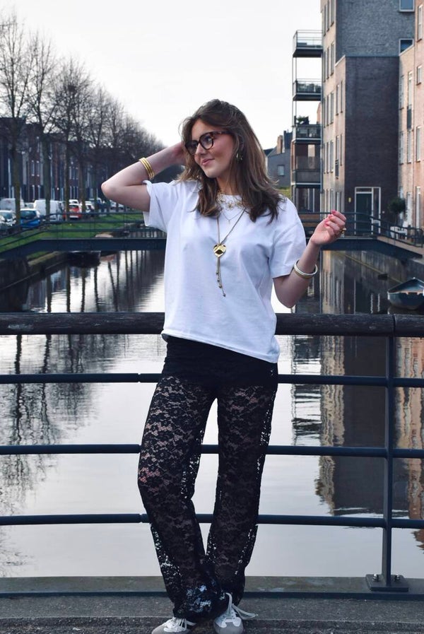 Lace pants
