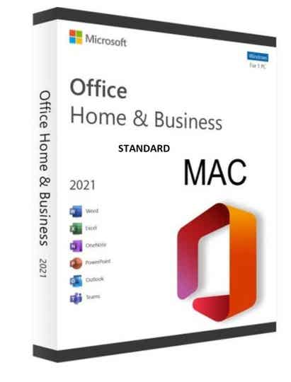 MS Office 2021 Home and Business Standard für MAC