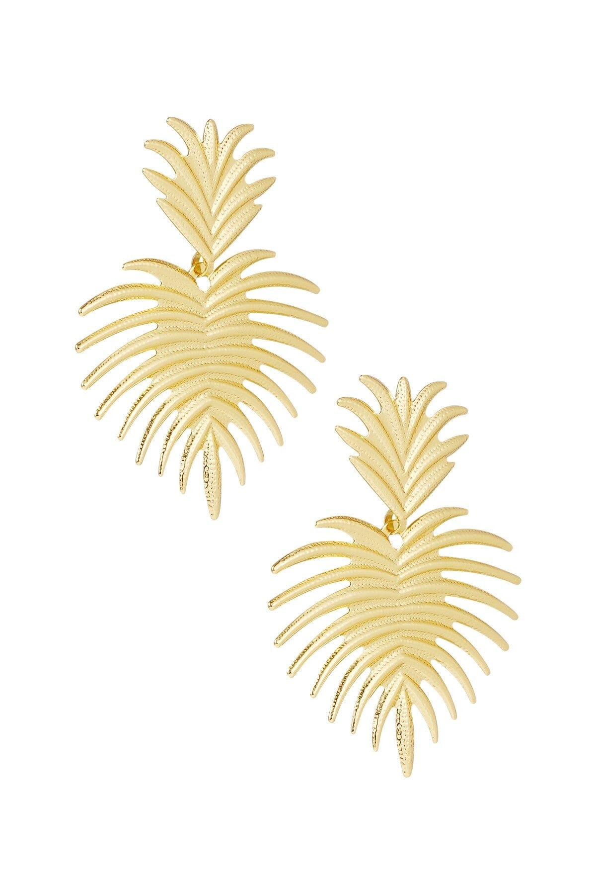 Oorbellen feestelijk goud