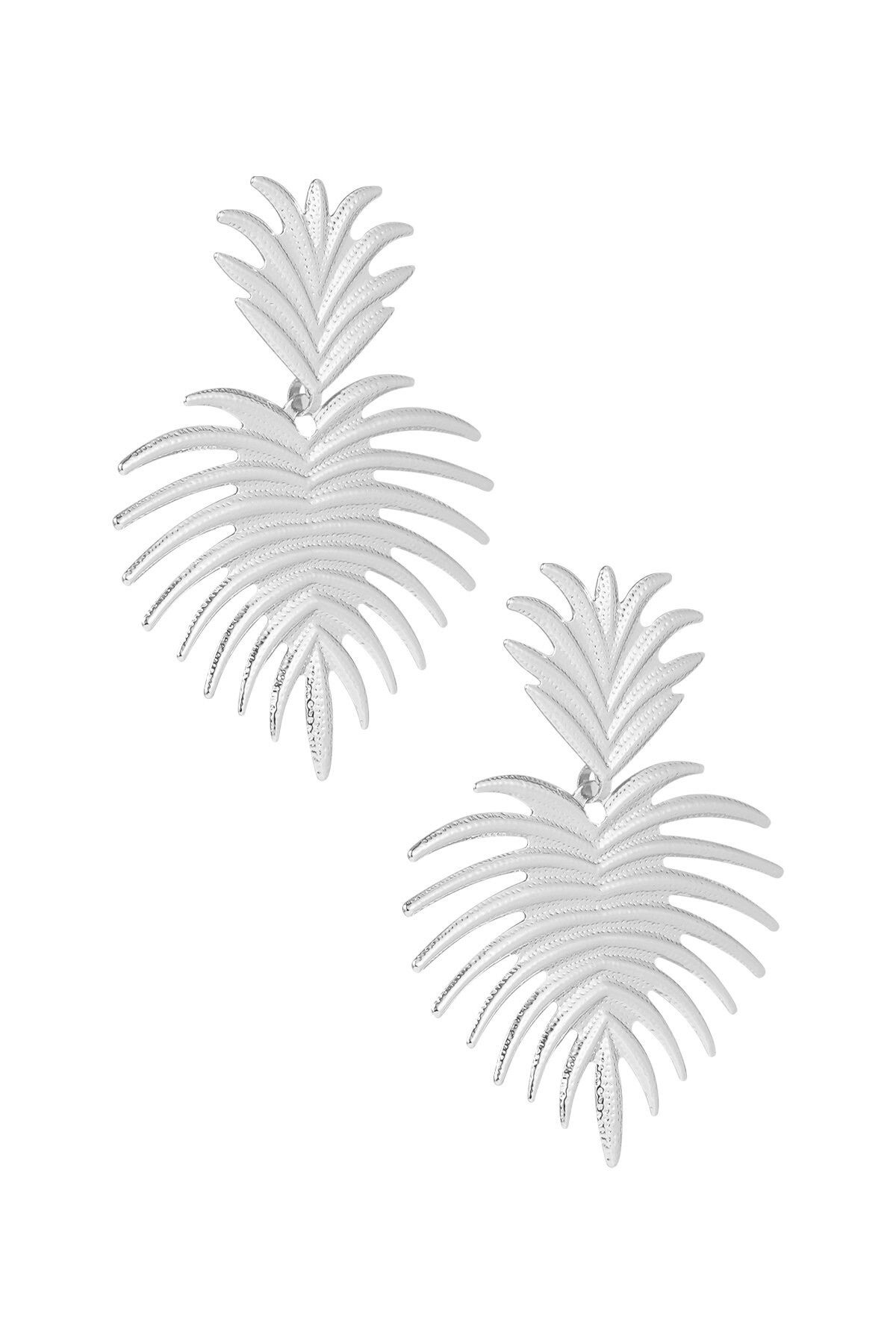 Oorbellen feestelijk zilver