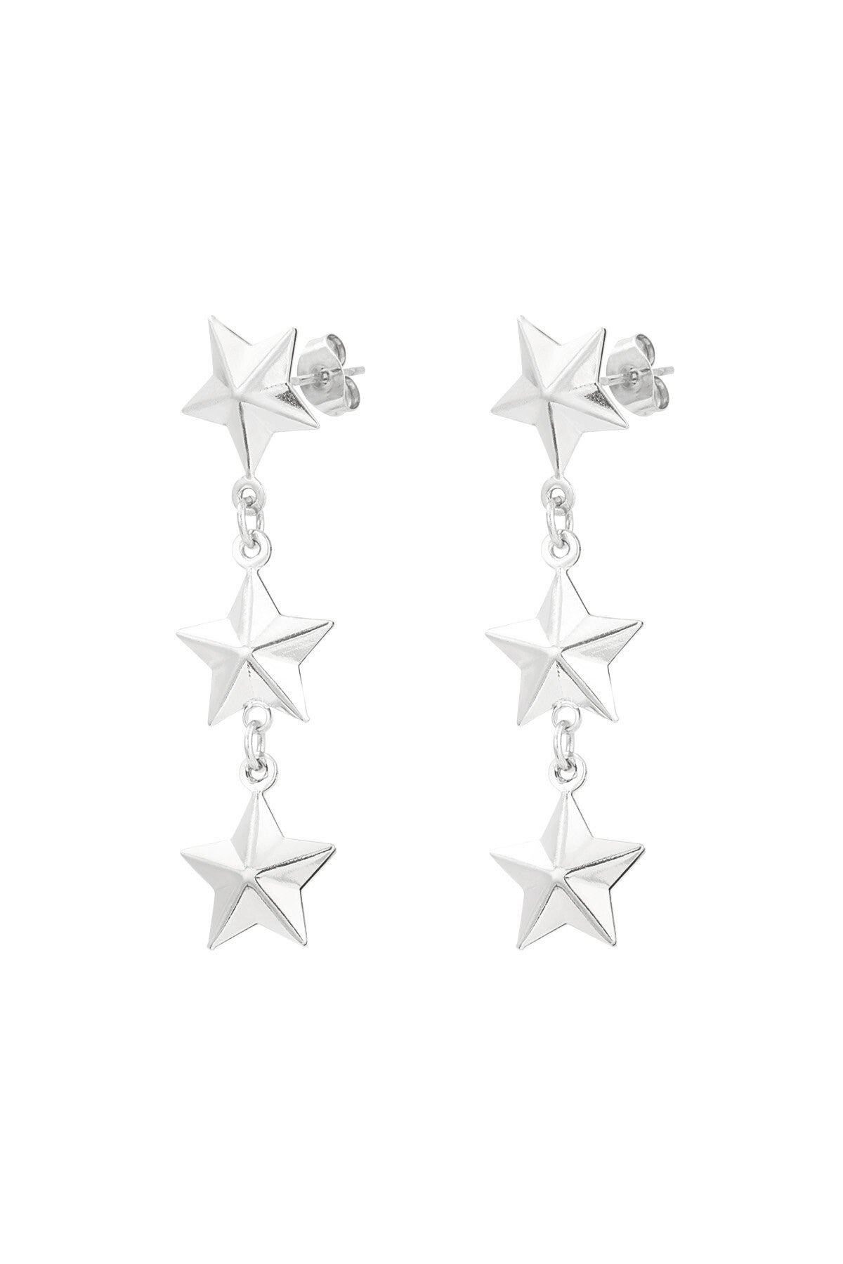 Oorbellen twilight zilver