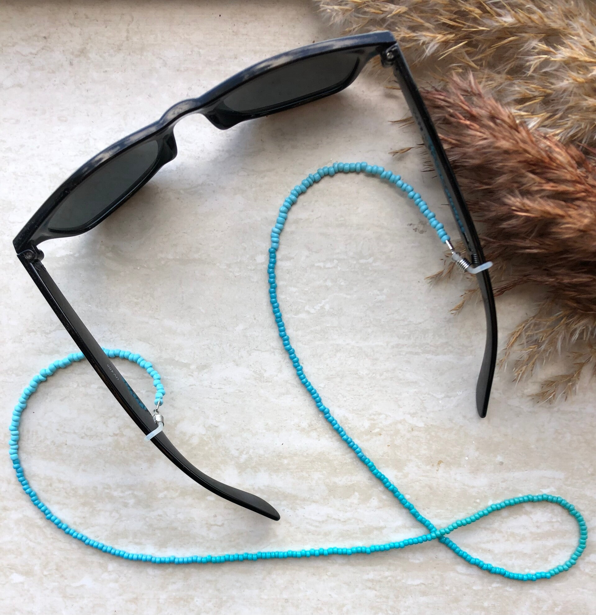 Brillenkoord happy blue