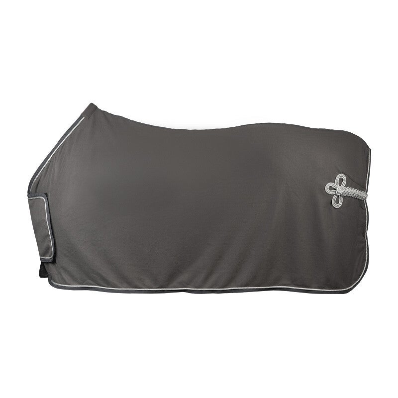 Fleece deken met borstflap en ornament