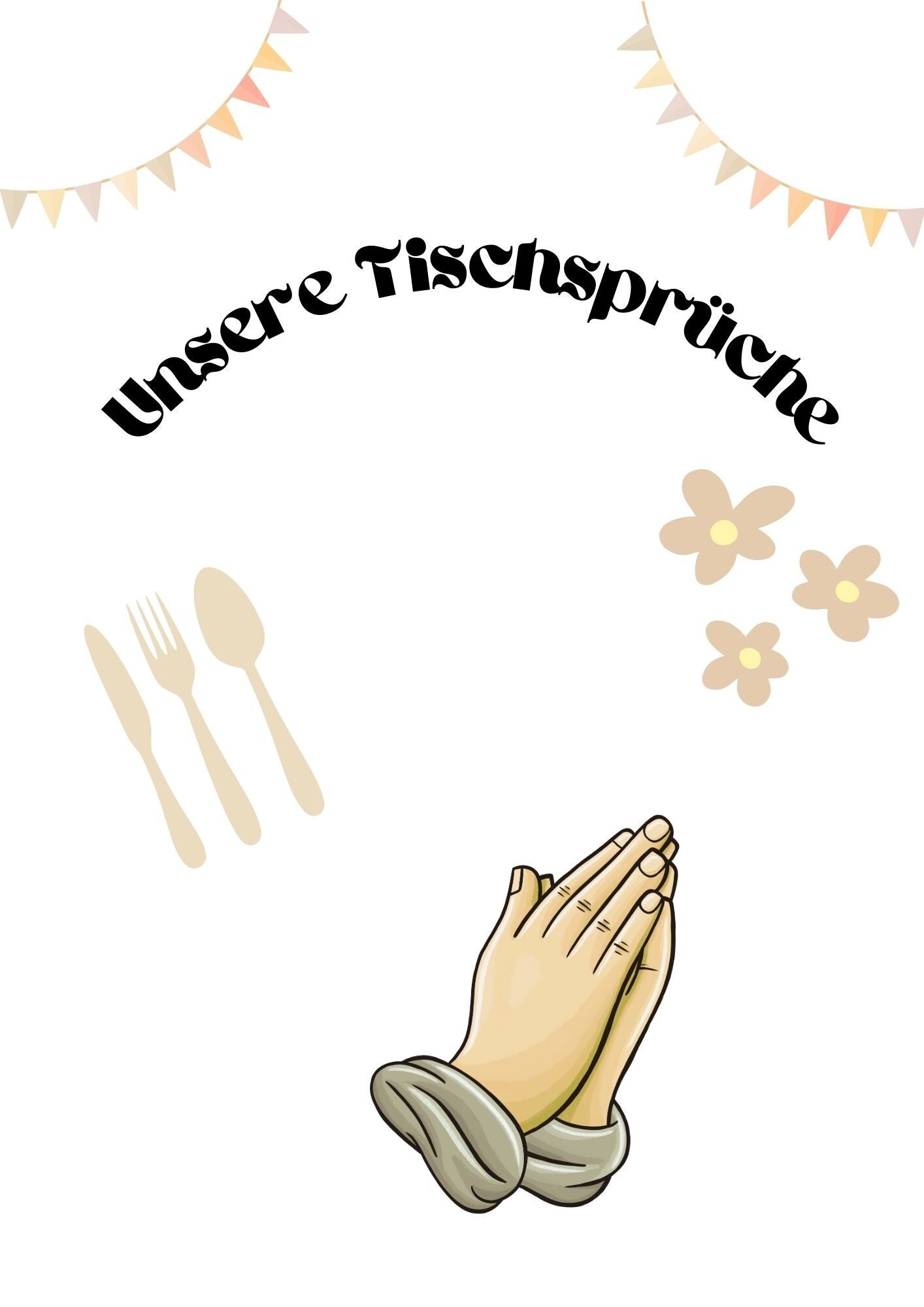 7 Tischsprüche für den Krippenalltag- Liebevolle Rituale für die Kleinsten