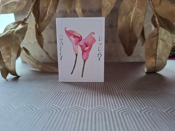 Cadeaukaartje Happy Birthday