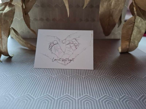 Cadeaukaartje Love at first sight