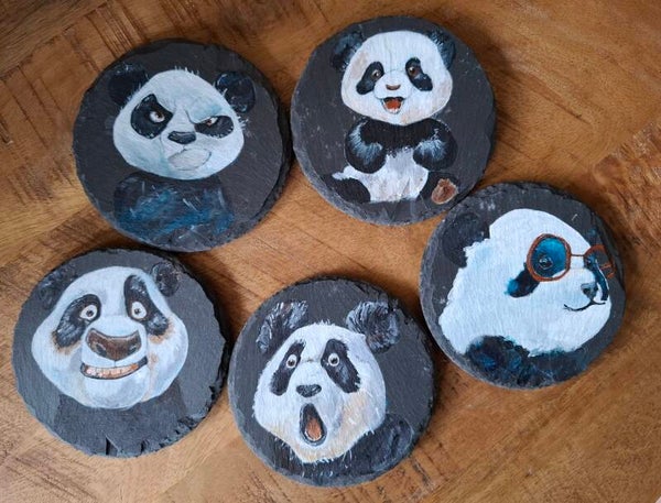 Koddige panda's