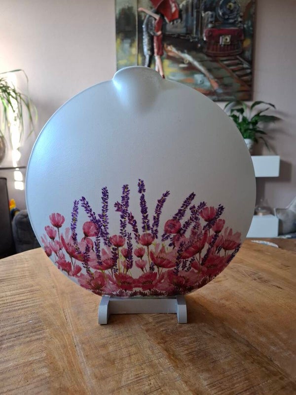 Lavendel en klaprozen