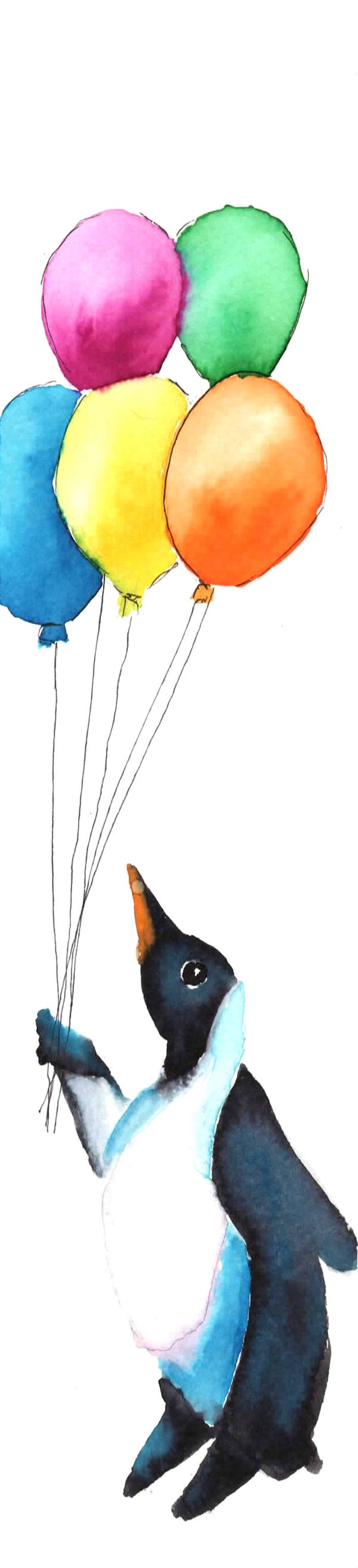 Boekenlegger pinguin