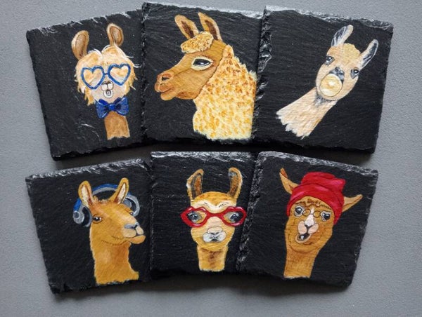 Te gekke lama's