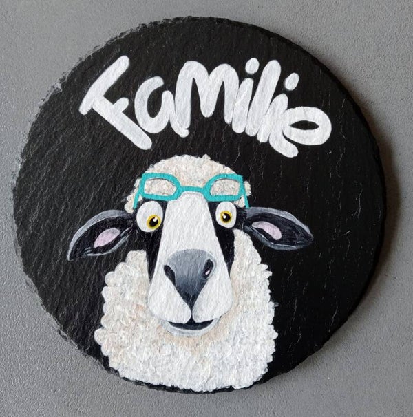 Naambordjes fam. Schaap