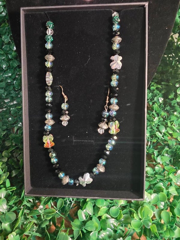 SPRING (neckless set 2 pices hand made)