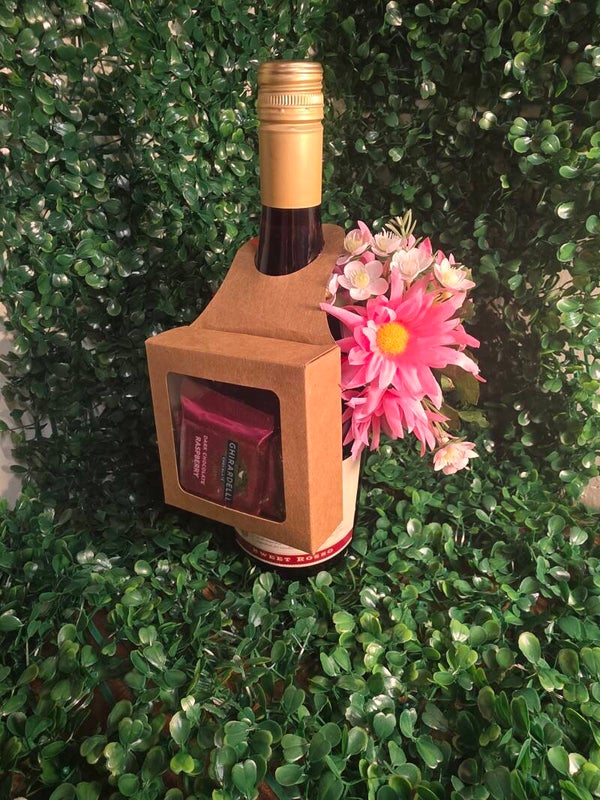 For You decorative wine bottle