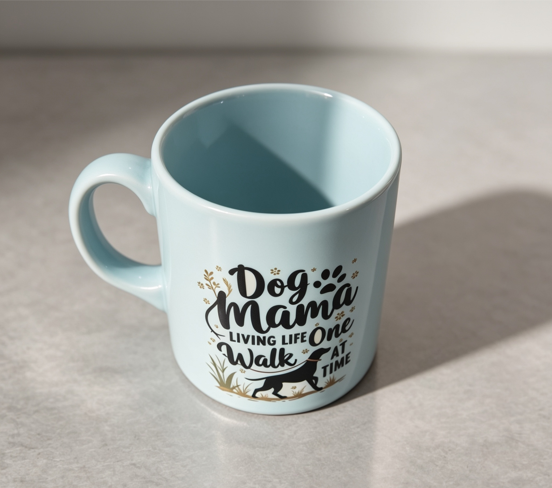 Dog mama one walk at a time