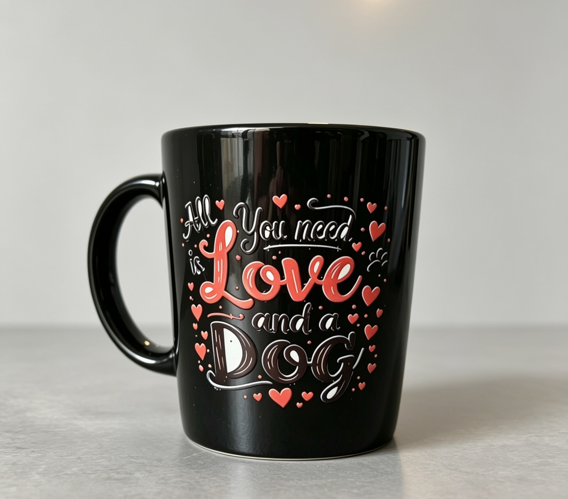 All You Need Is Love And A Dog Mug