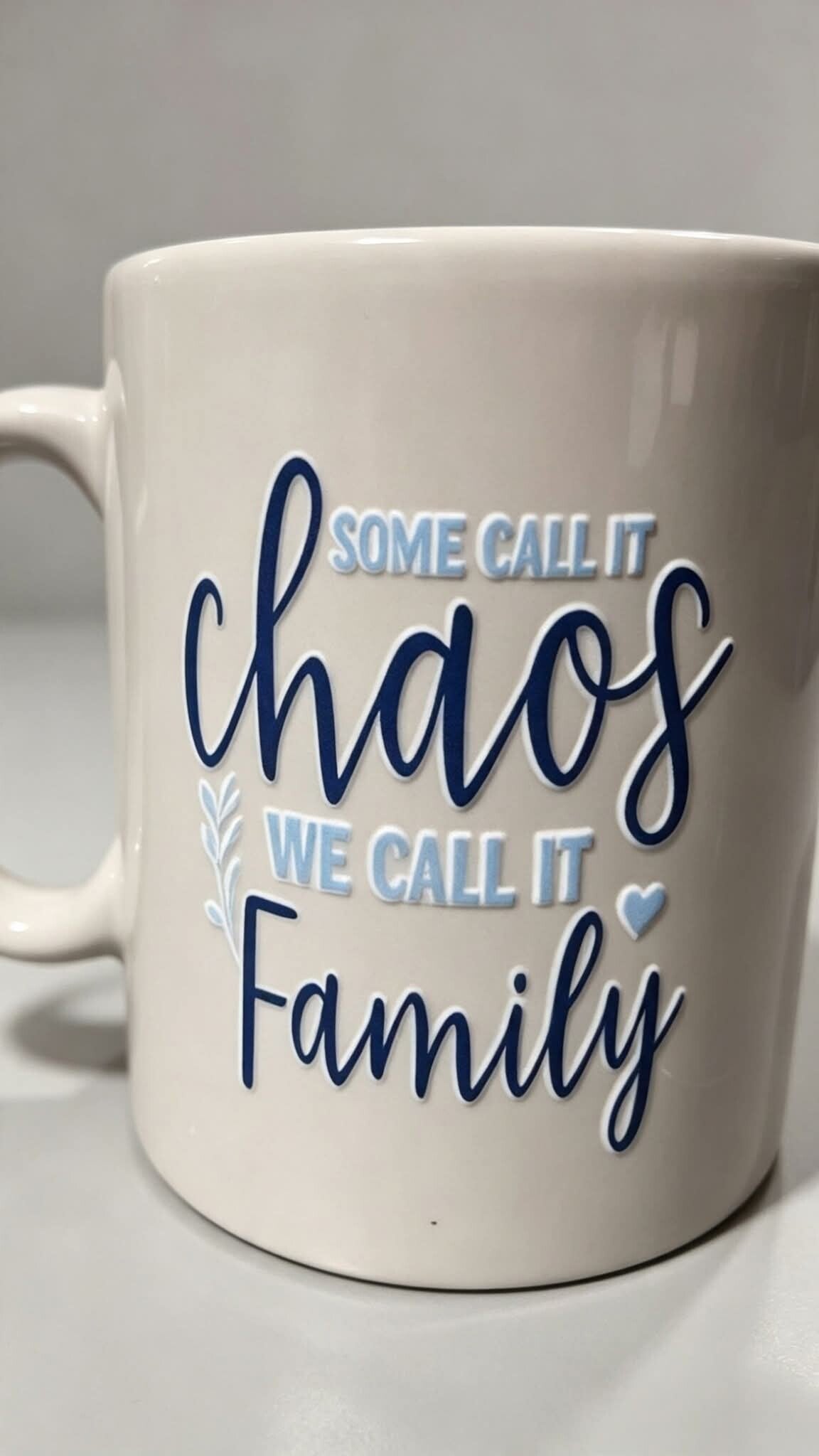 Some Call It Chaos We Call It Family Mug | Funny Relatable Family Quote Cup | Gift For Mum, Dad, Siblings, Home | Novelty Family Humour