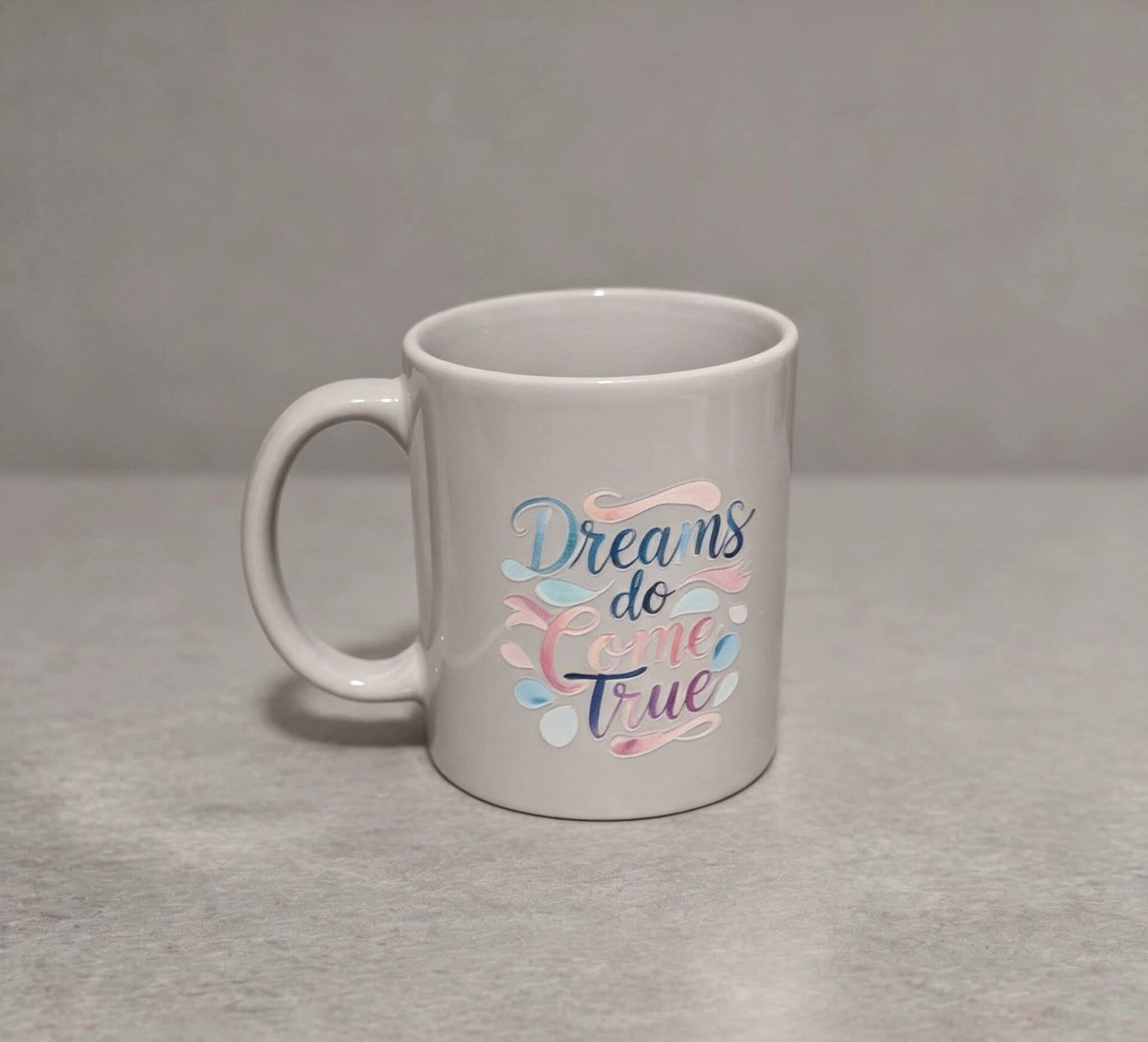 Dreams Do Come True Mug | Inspirational Quote Cup | Positive Gift For Graduation, New Beginnings, Birthday | Encouragement Keepsake