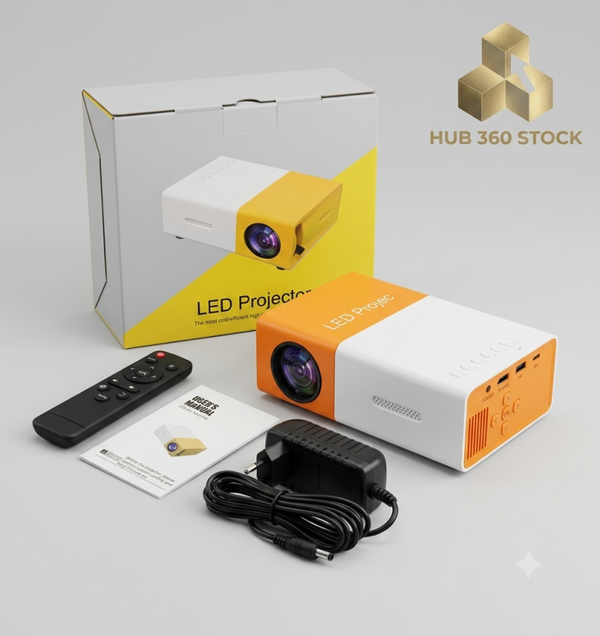Mini Proiettore LED Portatile – Home Cinema