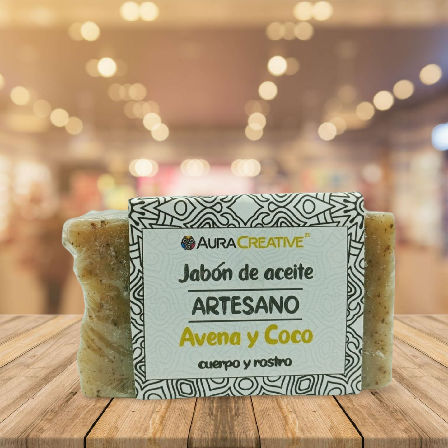 Jabón corporal avena y coco