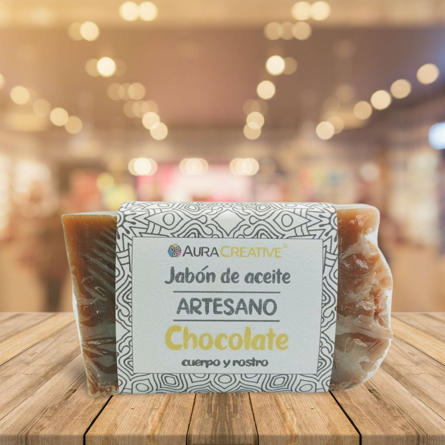 Jabón corporal de chocolate