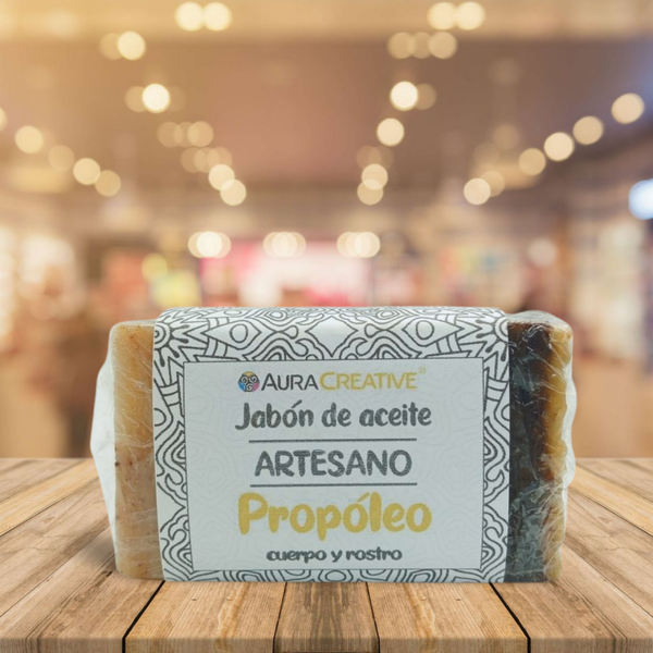 Jabón corporal de propóleo