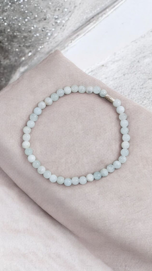 Bracelet en Aigue-marine du Brésil