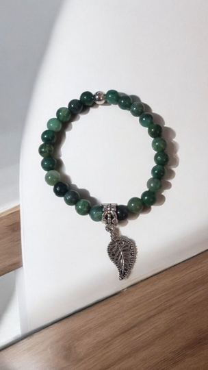 Bracelet en Jade Africain 6mm