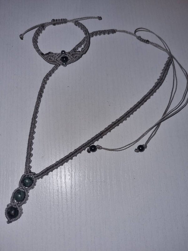 Parure en Jaspe Kambaba