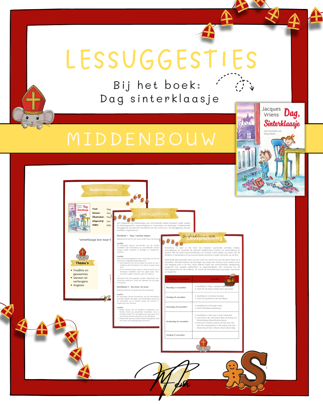 Lessuggesties en leesplanning - Dag, Sinterklaasje (middenbouw groep 3/4)